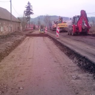 warstwa stabilizacji po zagęszczeniu