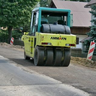 zagęszczanie warstwy stabilizacji