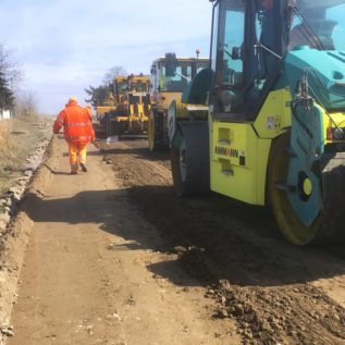 zagęszczanie warstwy stabilizacji